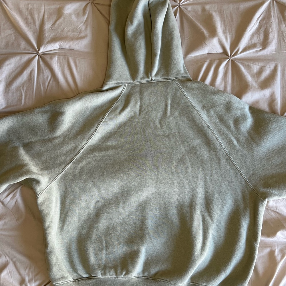 Essentials Olive Green Hoodie - Picture 3 of 4